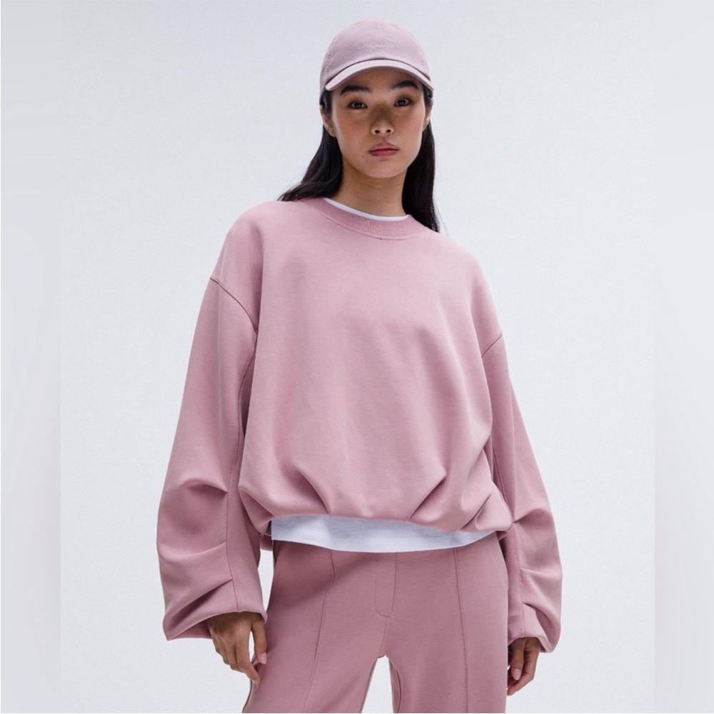 lululemon athletica Pink Softstreme Voluminous-Sleeve Pullover